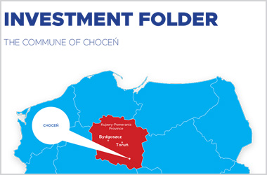 The investment folder has been prepared as part of the “Implementing standards of investor support in local governments of the Kujawy-Pomerania Province”